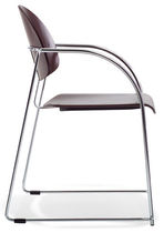 commercial sled base chair 530 vds stalen meubelen