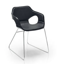 commercial sled base chair LOOP uno design