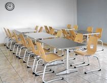 commercial sled base chair MILOU Alutec