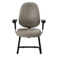 commercial sled base chair AGENT 9 to 5 seating