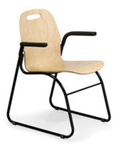 commercial stacking armchair MINIPLY A.D.I. Art Design International