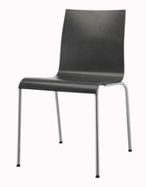 commercial stacking chair NOA by Krijn Hamelink vds stalen meubelen