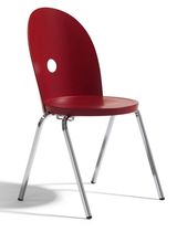 commercial stacking chair COMMON TOO by B&ouml;rge Lindau Bl&aring; Station