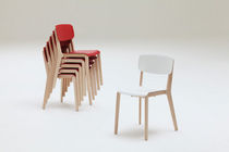 commercial stacking chair  JONTY by Simon Pengelly Chorus Furniture