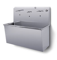 commercial stainless steel pedestal washbasin SANIKIT DMP Electronics