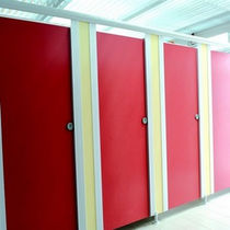 commercial toilet partition SANICAB SANITEC - PAREO