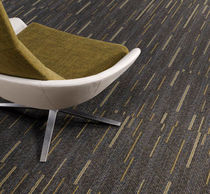 commercial tufted and cut-loop pile synthetic carpet tile (Green Label Plus-certified, low VOC emissions) PLACES AND SPACES : MAST  MODULAR Lees