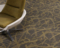 commercial tufted and cut-loop pile synthetic carpet tile (Green Label Plus-certified, low VOC emissions) PLACES AND SPACES : PARKWAY MODULAR Lees