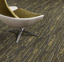 commercial tufted and cut-loop pile synthetic carpet tile (Green Label Plus-certified, low VOC emissions) PLACES AND SPACES : GLAZE MODULAR Lees