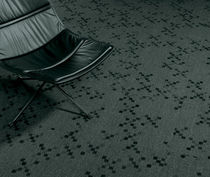 commercial tufted and cut-loop pile synthetic carpet tile (Green Label Plus-certified, low VOC emissions) PROGRESSIONS : CONNEXION MODULAR Lees