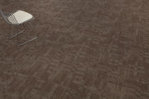 commercial tufted and loop pile synthetic carpet tile (Green Label Plus-certified, low VOC emissions) FACADE Milliken Contract