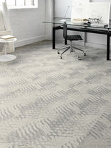 commercial tufted and loop pile synthetic carpet tile (Green Label Plus-certified, low VOC emissions) SURFACE THEORY : LOOK DEEPER BAND MODULAR Lees