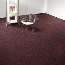 commercial tufted synthetic carpet tile (Green Label Plus-certified, low VOC emissions) ART CRIME Milliken Contract