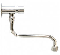 commercial wall-mounted self-closing single handle mixer tap for washbasin 9030 RUBINETTERIE MCM