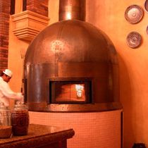 commercial wood pizza oven RND SIDE WINDOW Beech Ovens