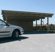 commercial wooden carport A.2 Collstrop
