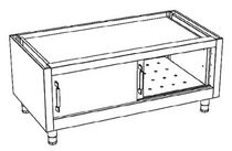 commercial kitchen under compartment COMPACT 800 Cometto Industrie