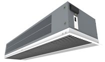 concealed air curtain for suspended ceiling RECESSED OPTIMA airtecnics sl