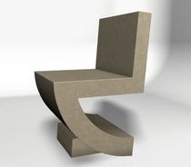 concrete chair for public spaces WS-137 Wausau Select
