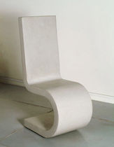 concrete contemporary chair CEDILLE COMPACT CONCRETE