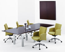 conference chair with casters INFUSION by Joe Ricchio Arcadia Contract
