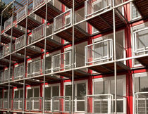 container construction for residence hall  Tempohousing