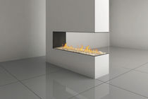contemporary 3 sided fireplace (gas closed hearth) SPACE CREATOR 150 Ortal USA