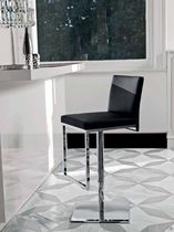 contemporary adjustable leather bar chair Oasi F2 Form