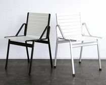 contemporary aluminium chair by Andreas Christen  Lehni