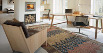 contemporary armchair in certified wood (FSC-certified) WOODEN CLUB by Terence Conran BENCHMARK
