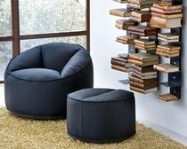 contemporary armchair with footstool ISLAND by C.Dondoli & M.Pocci PEDRALI