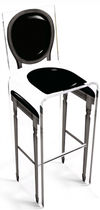contemporary bar chair <b/> (plexiglas&reg;) AQUA L 16 GLOSS A&Iuml;TALI