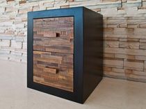 contemporary bed-side table in certified wood (FSC-certified) SANTOMER 2 environment furniture