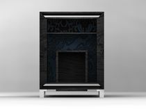 contemporary bed-side table in certified wood (FSC-certified, formaldehyde-free) CUBIC SIDD