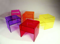 contemporary bed-side table (plexiglas&reg;) PABLO  DAVID LANGE