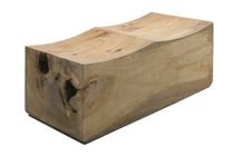 contemporary bench in reclaimed wood PEDRA 2 SEAT  Rotsen Furniture