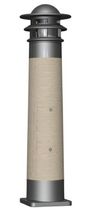 contemporary bollard light for public spaces WARRIOR Candela light