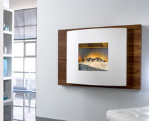contemporary built-in fireplace (electric closed hearth) FIRESTRATA Platonic Fireplace