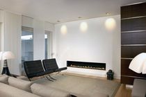 contemporary built-in fireplace (gas closed hearth) AR 008 BLOCH DESIGN