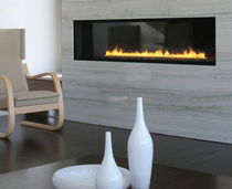 contemporary built-in fireplace (gas closed hearth) 6FT SPARK modern fires