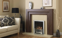 contemporary built-in fireplace (gas closed hearth) RESPONSE 3500SS Burley