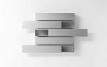 contemporary CD/DVD cabinet HORIZONTALS A-LINE by Shigeru Uchida   pastoe