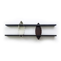 contemporary CD/DVD wall shelf RAY SHELF - DUO COMPOSITIONS  by Matteo Gerbi Matteo Gerbi Limited