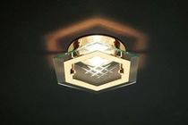 contemporary ceiling lamp (halogen spotlight) BISEL Cristalrecord