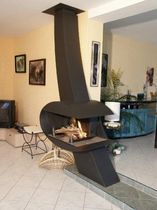 contemporary central fireplace (wood-burning open hearth) CALLAO FLAM N' CO