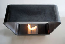 contemporary central fireplace (bioethanol open hearth, freestanding) MOON  GALERIE TAPORO