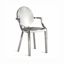 contemporary chair with armrests KONG-A by Philippe Starck emeco