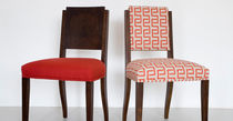 contemporary chair in certified wood (FSC-certified) NORMANDIE-UPHOLSTERED by Terence Conran BENCHMARK