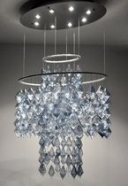 contemporary chandelier PRISM  Studio Bel Vetro