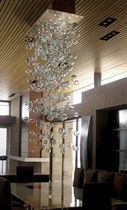 contemporary chandelier BUBBLES CHANDELIER CUSTOM CANOPY Studio Bel Vetro